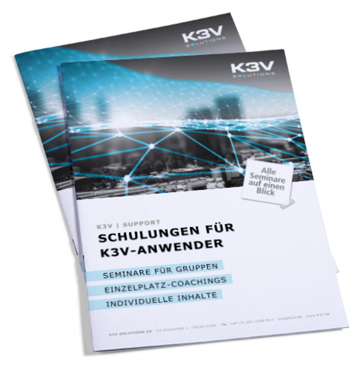 Broschüre: Schulungen für K3V-Anwender