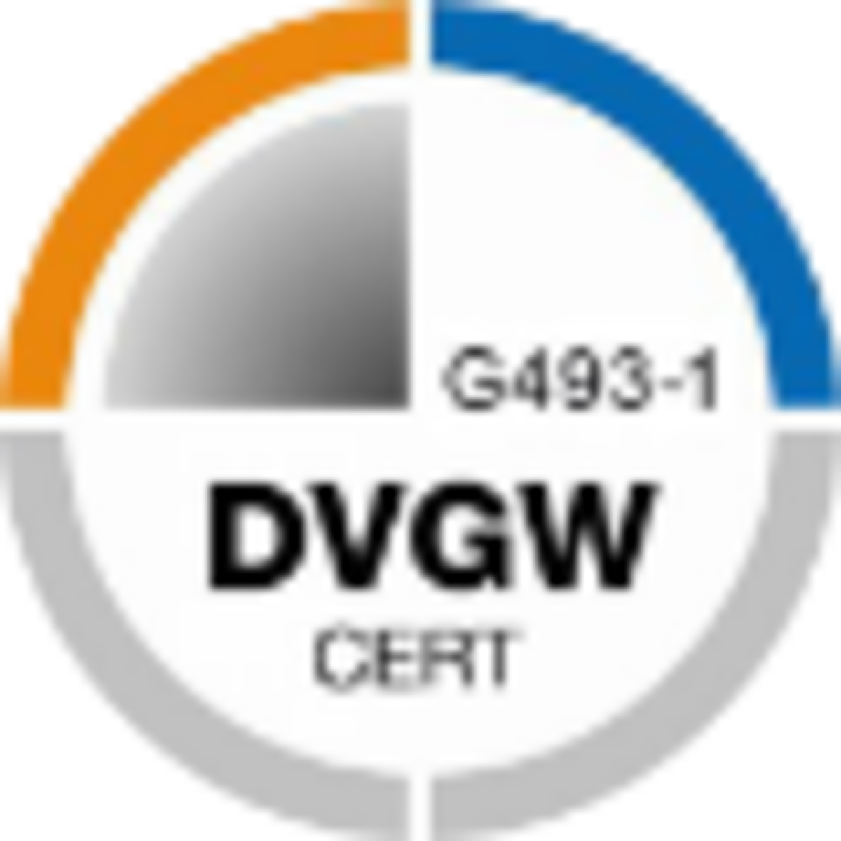 Zertifikat: DVGW G 493-1
